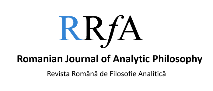  JOURNAL OF ANALYTIC PHILOSOPHY 