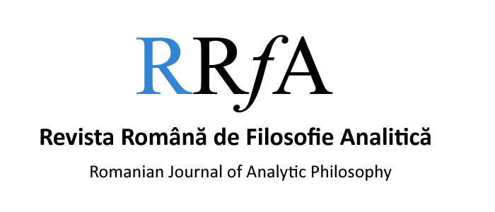  REVISTA DE FILOSOFIE ANALITICA 
